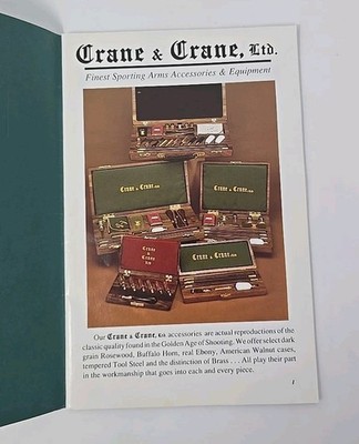 Crane & Crane Ltd Sporting Arms & Accessories Gun Catalog