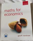 Maths for Economics by Geoff Renshaw, Norman Ireland (Paperback, 2005)