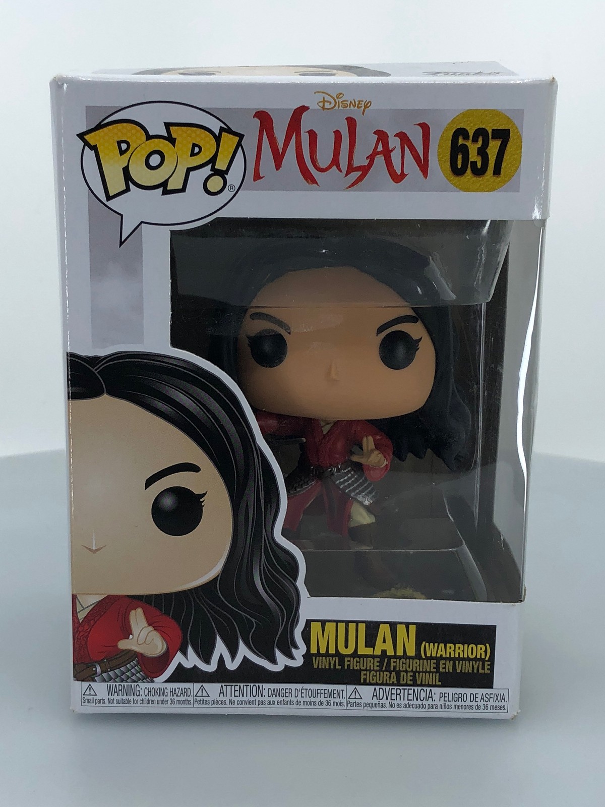 En Oferta Funko Pop! Figura Vinilo Disney Mulan Warrior #637 Caja Dañada Ver Fotos