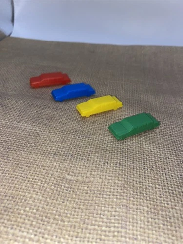 Vintage 1987 Hotels Board Game Milton Bradley MB Real Estate Game 4 Limo  Pieces