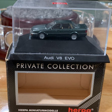 Rare Herpa Private Collection 1/87 Dark Green Audi V8 EVO NIB