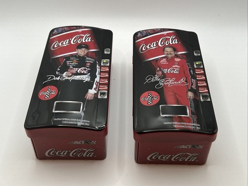 Dale Earnhardt #1 & #3 Coca-Cola 1998 Monte Carlo In Tin Limited Run 1/64 Car - Picture 3 of 10