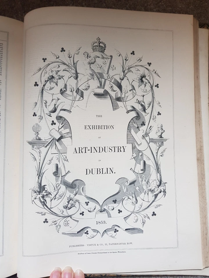 1853 THE ART JOURNAL ILLUSTRATED CATALOGUE OF EXHIBITION OF ART INDUSTRY DUBLIN - Image 4 of 4