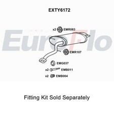 Rear Muffler Silencer Insert Exhaust System Fits Toyota Corolla EuroFlo EXTY6172