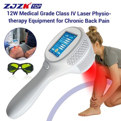 12W High Power Class IV Laser Therapy Device 810 980 1064nm Fast Pain Relief