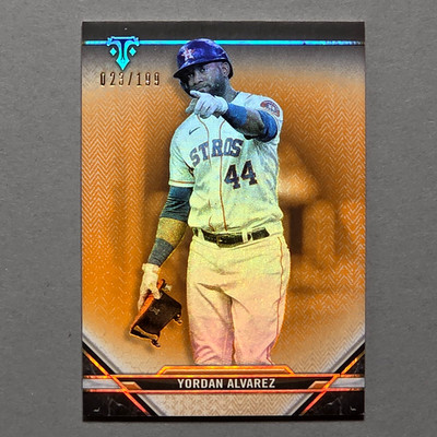 2021 Topps Triple Threads #54 Amber #d/199 Yordan Alvarez - astros