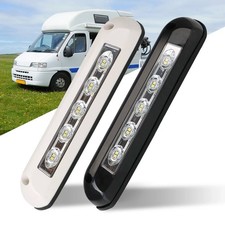 12V/24V RV LED Awning Porch Light Waterproof Motorhome Caravan Van Camper Traile