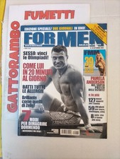 For Men Magazine N.18 Cover Antonio Rossi Poster Anderson Anno 2004 - Ottimo