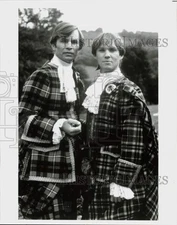 1984 Press Photo Richard Thomas & Michael York in "The Master of Ballantrae"