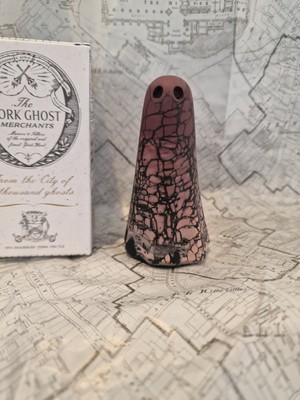 The York Ghost Merchants Large Crackled Purple Ombre Ghost