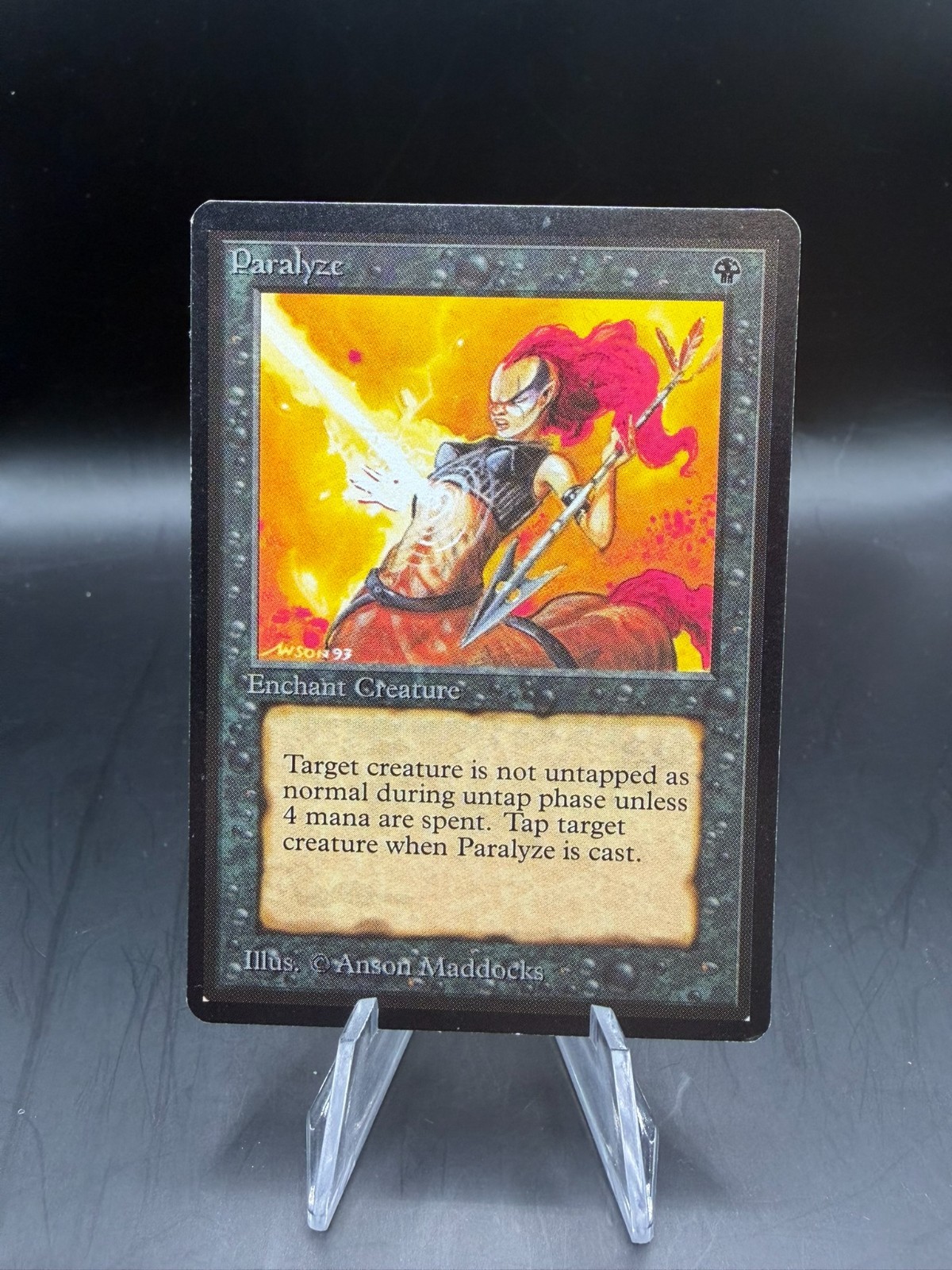 MTG MAGIC THE GATHERING PARALYZE BETA