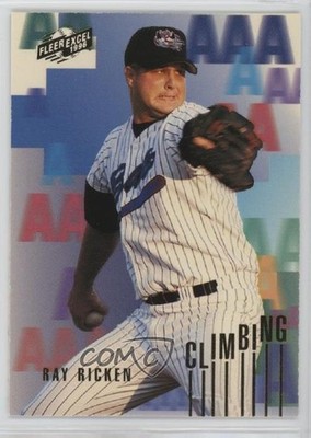 1996 Fleer Excel Climbing Ray Ricken #8 Rookie RC 0q3