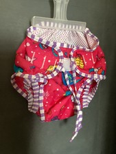 Kushies Beach Babies Swimsuit Diaper Size Small Petite Multicolor New