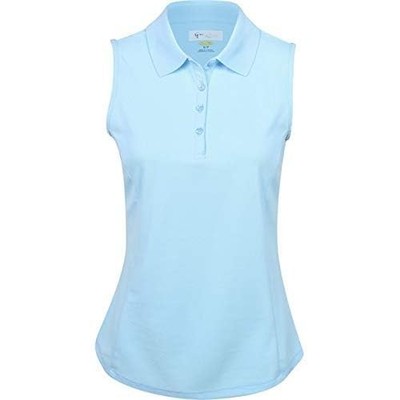 NEW Greg Norman Pro Tec Micro Pique Golf Polo - Bliss Blue - XXL