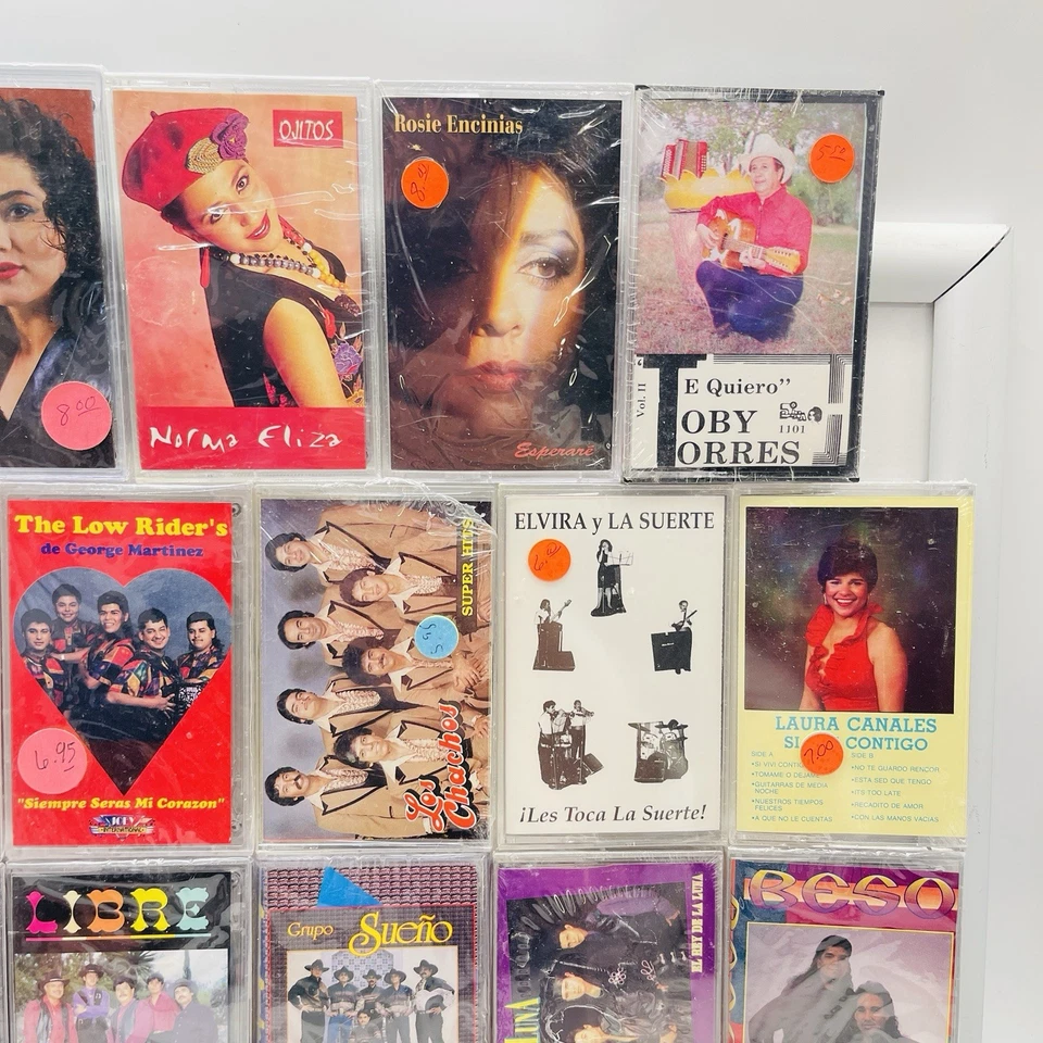 SEALED Tejano / Mexican Lot of 29 Cassettes - Various Artists Brand NEW - Image 3 of 4