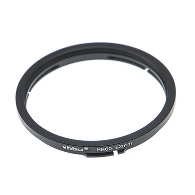 VHBW Adaptateur filtre 62mm pour Hasselblad B60 baïonnette