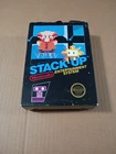 Stack Up Nintendo NES Complete In Box w/manual ALL PIECES in hard Lucite Case