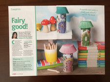 3D Fairy Houses Cross Stitch Charts **from a magazine**