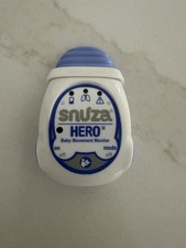 Snuza Hero SE Baby Movement Monitor Detection Clip-On Alarm with Case