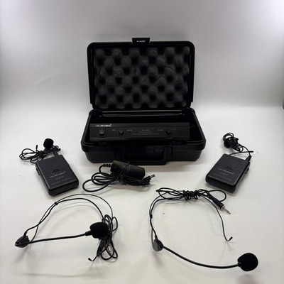 MUSYSIC MU-V202 VHF Dual Channel Professional Wireless Receiver