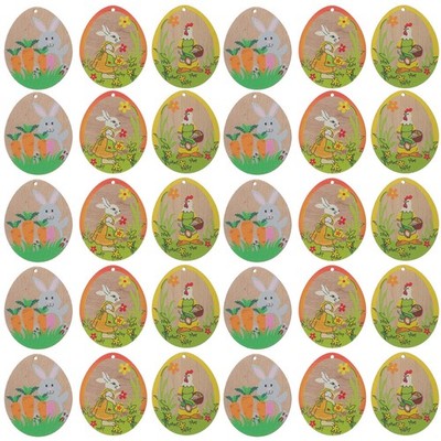  30 Pcs Deko Hängend Dekoratives Ei-ornament Hängende Dekorationen