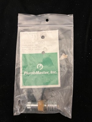 Plumbmaster T&S Brass Stem 15829 HOT RH