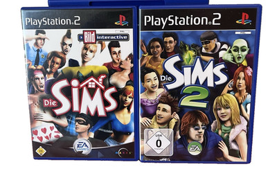 Die Sims und Die Sims 2 Für PS2 | Sony Playstation 2