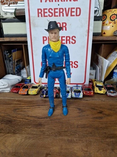 Vintage Marx Johnny West General Custer 1968 Action Figure ☆Really Nice ☆