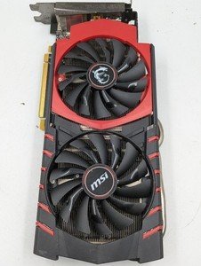MSI GTX970 4GB Gaming GDDR5 Grafikkarte - Defekt Für Ersatzteile/Reparatur