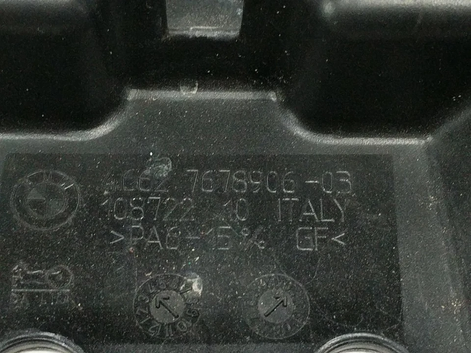 2005 BMW F650GS subquadro de roda traseira tampa de para-lama 7678906 - Imagem 4 de 4