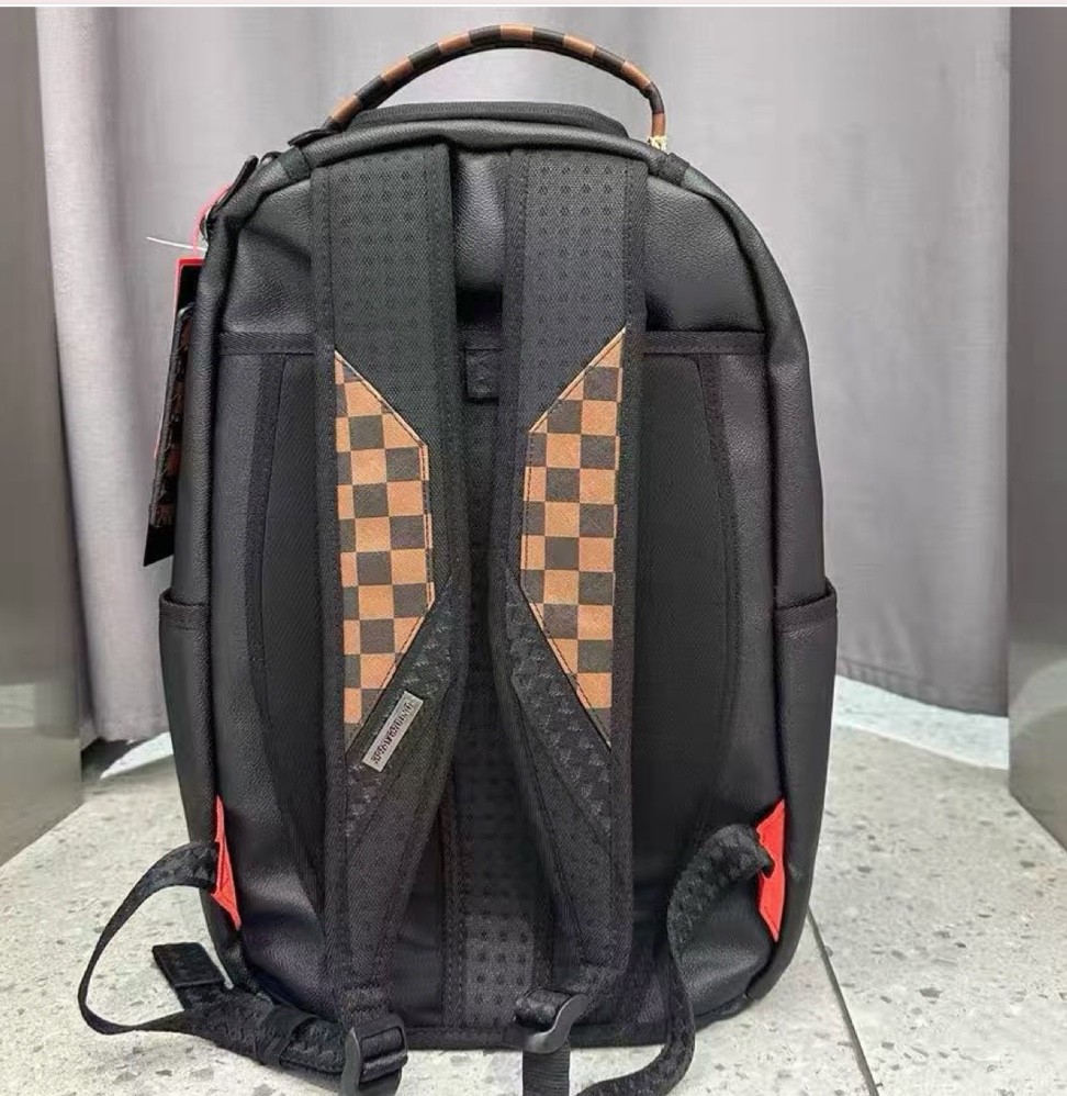 Sprayground Shark Mouth Backpack Student Laptop Bag Large capacity
