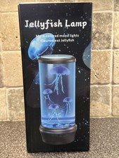 Light Desktop Fantasy Jellyfish/ Fish Lamp w Color Changing Lights