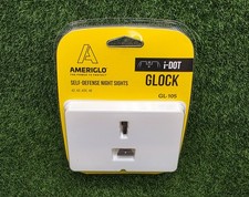 AmeriGlo iDot Night Sight Set for Glock 42 43 43X 48, White/Green - GL-105