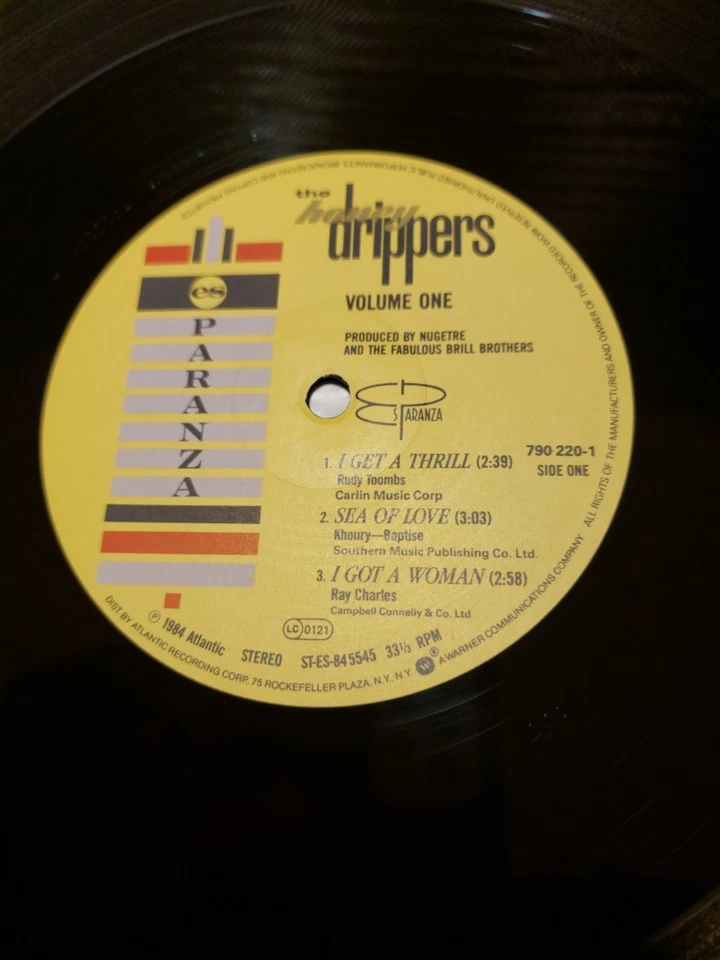 The Honey Drippers Volume 1  Atlantic US 1984 Nr. 790220 Sleeve/Vinyl =NM - Bild 3 von 4