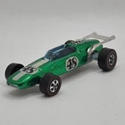 Hot Wheels Redline Indy Eagle Grand Prix Car 1969 Green Made in Hong Kong