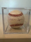Warren Spahn Signed ONL Baseball William D White HOF 1973 Braves Auto