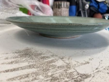 14” Turquoise Round Serving Bowl Stoneware