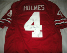 SANTONIO HOLMES OHIO STATE BUCKEYES W/COA SIGNED OFFICIAL LICENSED NIKE JERSEY