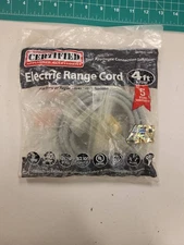 Certified Appliance Accessories 90-1060 Electric Range Cord 4 ft Power Supply
