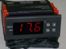 Precise Accurate Temperature Controller 0.1 Degree Temp Control Panel Mount  