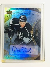  2015-16 UD Trilogy #146 Derek Forbort Autographs /499 ROOKIE Los Angeles Kings