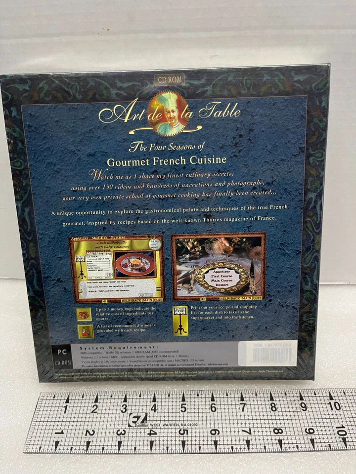 Art De La Table: The Four Seasons of Gourmet French Cousine CD Sealed New - Image 3 of 3