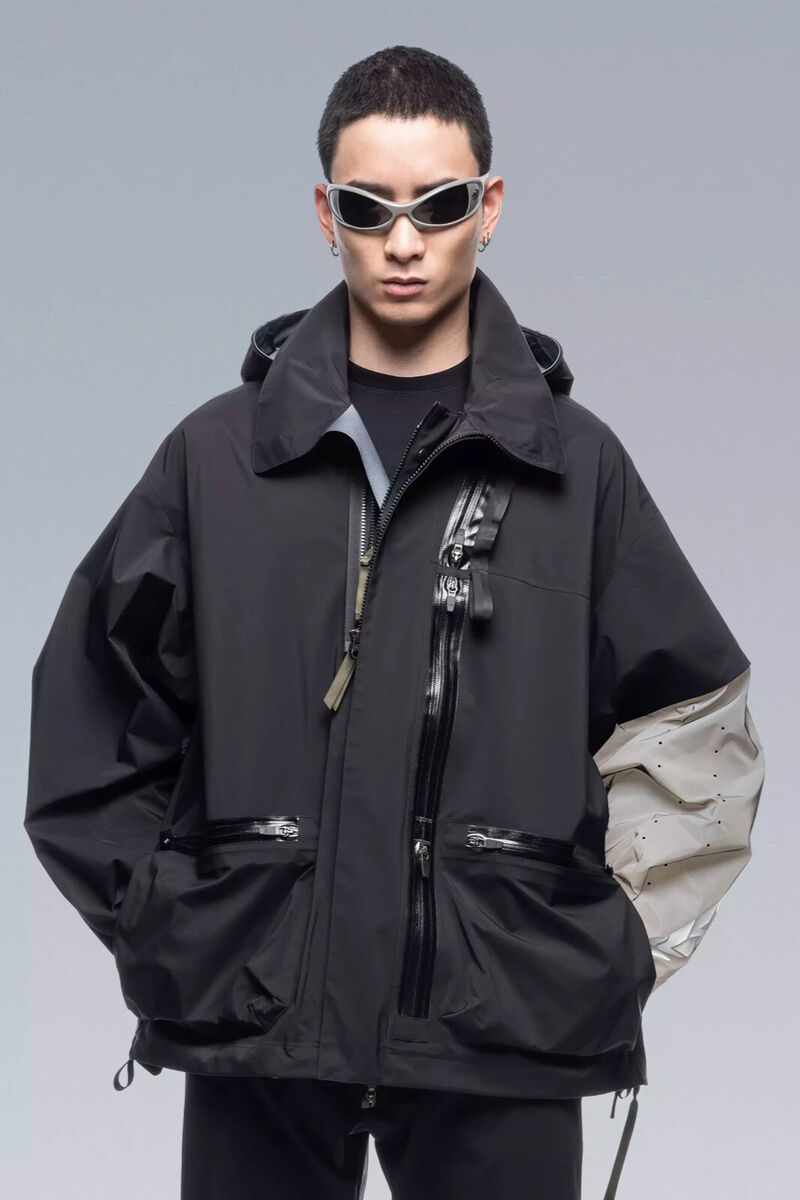 Acronym J115-gt 3l Gore-tex Pro Interops Jacket in Black Acronym J115-gt 3l Gore-tex Pro Interops Jacket in Black