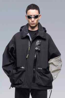 Acronym J115-gt 3l Gore-tex Pro Interops Jacket in Black Acronym J115-gt 3l Gore-tex Pro Interops Jacket in Black