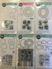 Sizzix Framelits Stamp Die Set Pick 1 of 9 Stamps Dies New