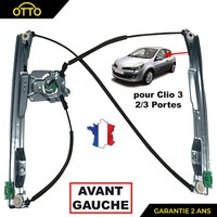 Mechanismus Fensterheber Vorne Links FüR Clio 3 TüRen 2006-2014