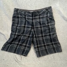 O’Neil shorts mens 34 plaid blue 