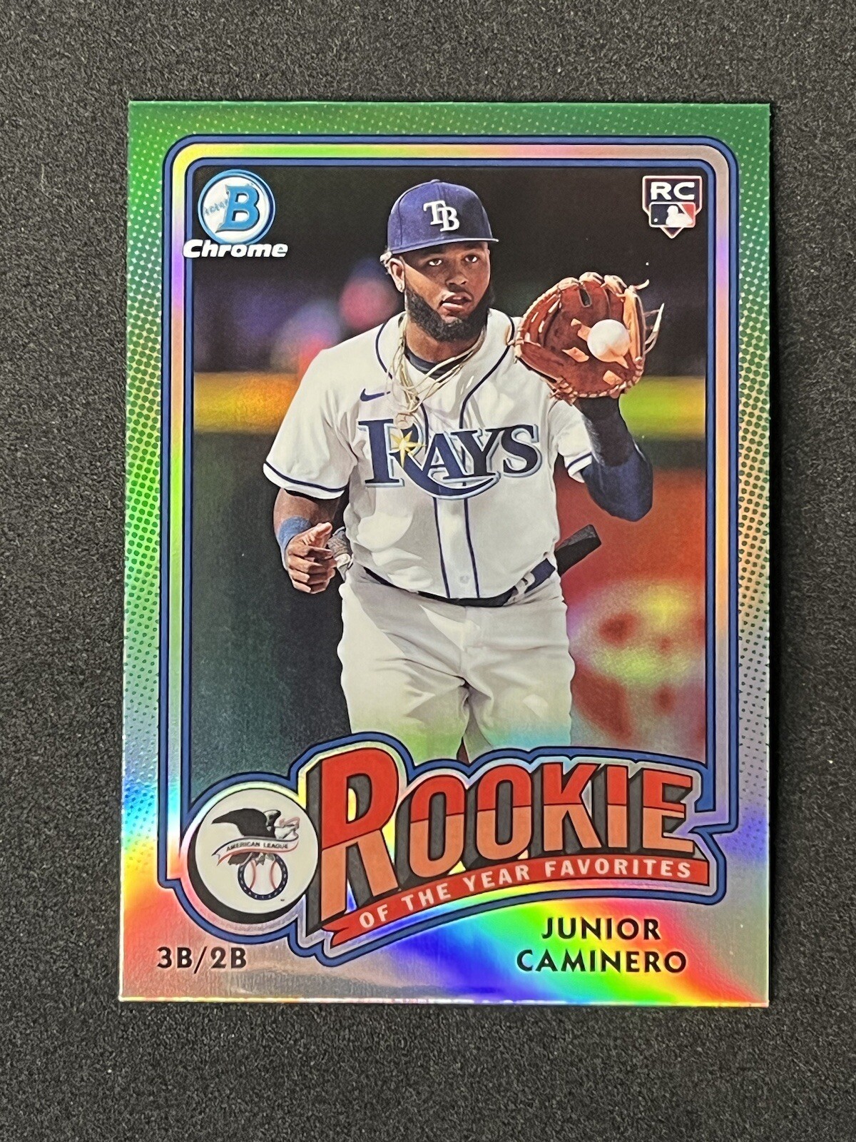 2024 Bowman Chrome - Rookie of the Year Favorites #ROY-8 Junior Caminero (RC)