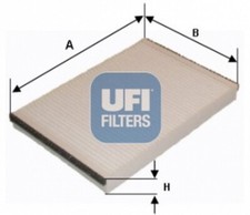 UFI Innenraumfilter Partikelfilter für Volvo XC60 Land Rover Freelander 2
