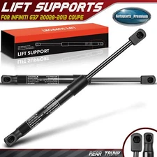 2x Rear Trunk Lift Supports Shocks Struts for Infiniti G37 2008 2009-2011 Coupe